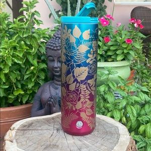 🌹 NEW Starbucks Floral  & Foliage Insulated Tumbler 🌹